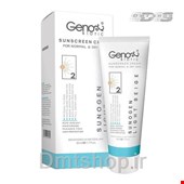کرم ضد آفتاب رنگی بژ روشن ژنو بایوتیک Geno Biotic Sunscreen Spf50 پوست خشک و معمولی حجم 50 میل