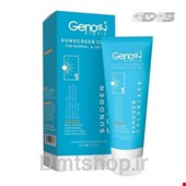 کرم ضد آفتاب بی رنگ ژنو بایوتیک Geno Biotic Sunscreen Spf50 پوست خشک و معمولی حجم 50 میل