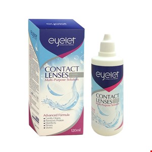 محلول شستشوی لنز آی لت Eyelet حجم 120 میل