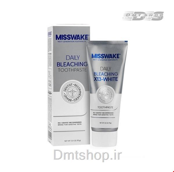 خمیر دندان بلیچینگ روزانه میسویک Misswake Daily Bleaching حجم 75 گرم