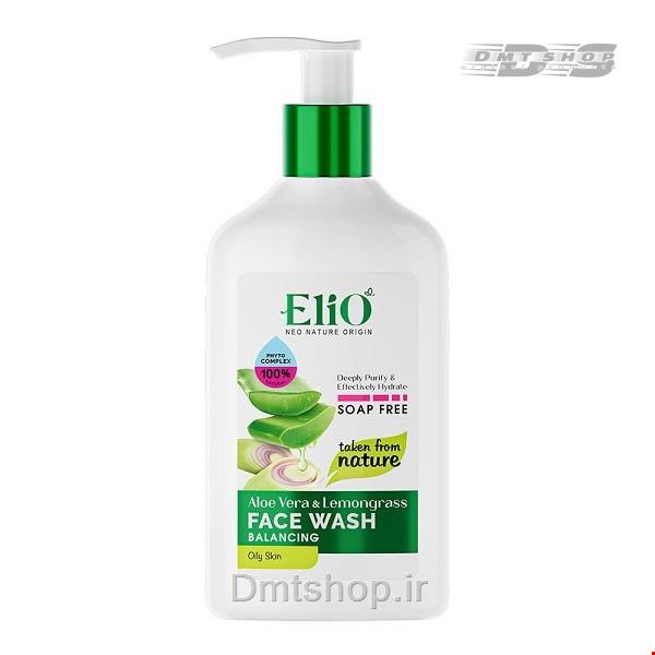 ژل شستشوی صورت الیو Elio Oily Skin مناسب پوست چرب حجم 175 میل