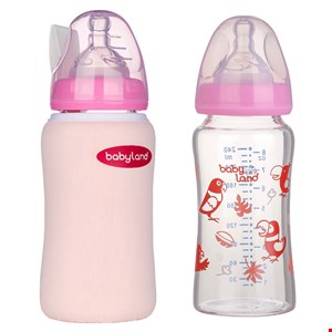 شیشه شیر پیرکس کاوردار بی بی لند کد 355 حجم 240 میل