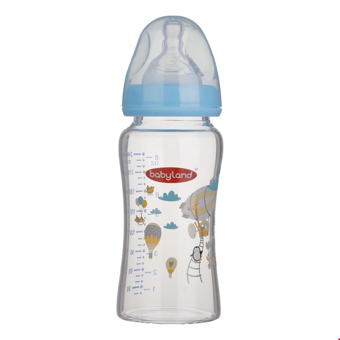 شیشه شیر پیرکس کاوردار بی بی لند کد 354 حجم 240 میل