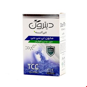 صابون تی سی سی TCC دیترون حاوی 1% تری کلوکربان 110 گرم