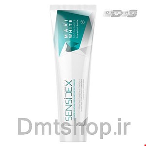  خمیر دندان کامل سفیدکننده سنسیدکس Sensidex Maxi White مخصوص دندان حساس حجم 130 گرم