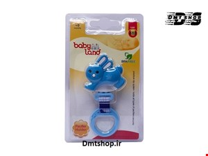بند پستانک بی بی لند Baby Land مدل خرگوشی پسرانه کد 488