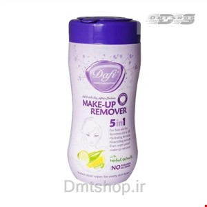 دستمال مرطوب پاک کننده آرایش دافی Dafi Make up Remover بسته 70 عددی