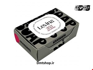  صابون گلیسیرینه ذغالی لوینا Levina Bencer حاوی کربن فعال وزن 120 گرم