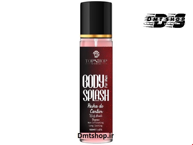 بادی اسپلش مردانه تاپ شاپ TopShop مدل Pasha de cartier حجم 160 میل
