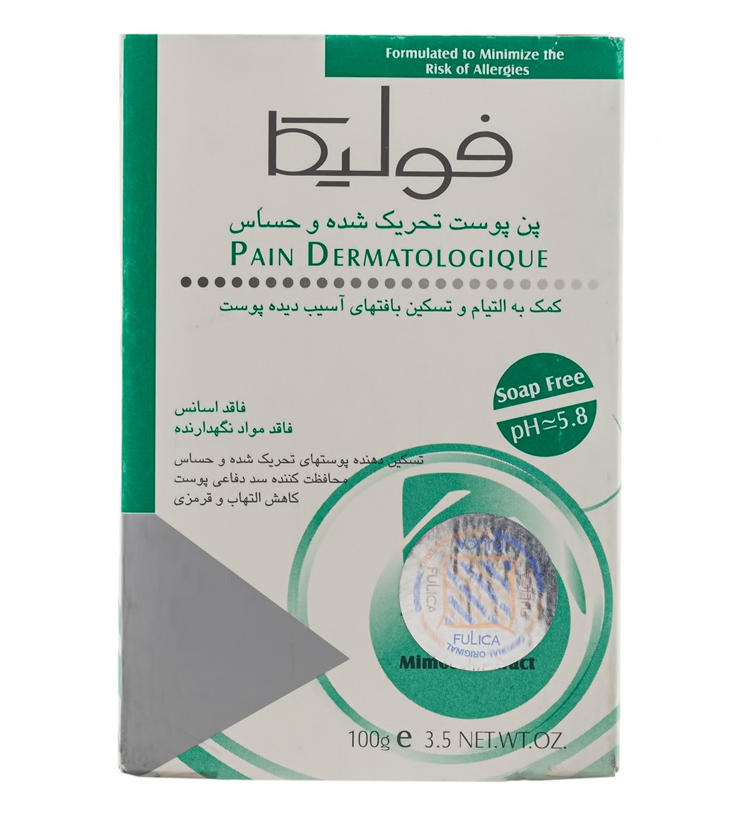 پن پوست تحریک شده و حساس فولیکا Fulica وزن 100 گرم