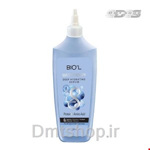 سرم آبی بیول نرم کننده و صاف کننده مو سر Biol Water Therapy Serum حاوی کراتین و پروتئین هیدرولیز شده حجم 200 میل