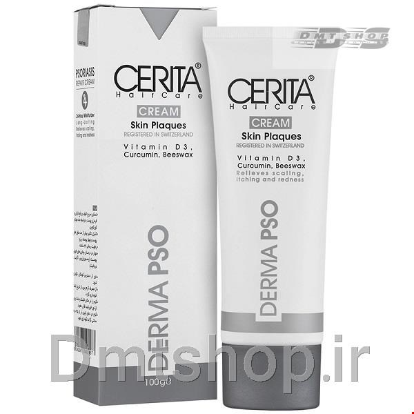 کرم پسوریازیس سریتا Cerita Psoriasis Repair Cream ترمیم کننده پوسته های بدن سریتا حجم 100 گرم