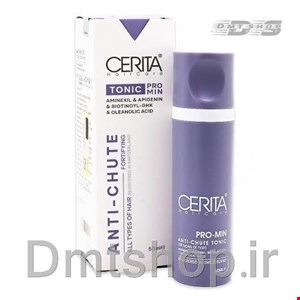 تونیک تقویت کننده موی سر پرومین سریتا Cerita Tonic Promin Anti Chute مناسب انواع مو حجم 50 میل