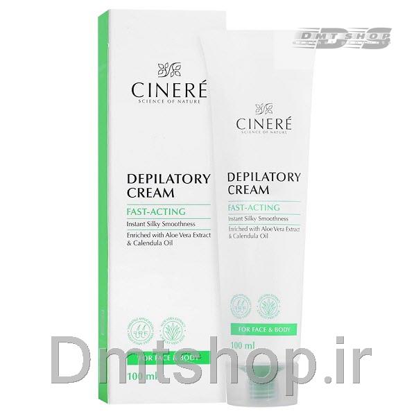 کرم موبر مخصوص صورت و بدن سینره Cinere Depilatory Cream حجم 100 میل