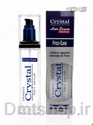 سرم مو کریستال Crystal Anti Frizz Hair Serum ترمیم کننده و درخشان کننده حجم 120 میل