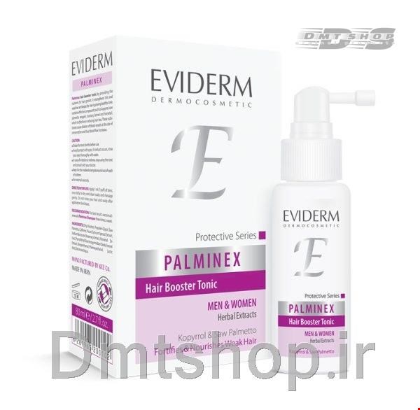 تونیک تقویت کننده مو پالمینکس اویدرم Eviderm Palminex Hair Tonic حجم 80 میل