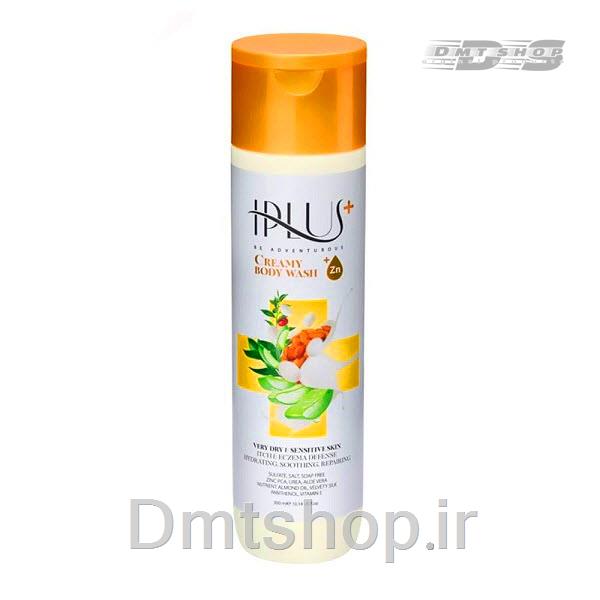 شامپو بدن کرمی آی پلاس Iplus Creamy Body Wash مناسب برای پوست خشک و حساس حجم 300 میل