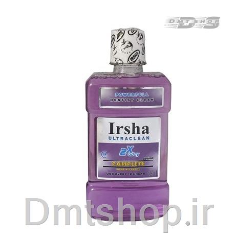 دهانشویه کامل ایرشا Irsha Mouth Wash Complete حاوی فلوراید و زینک کلراید حجم 250 میل