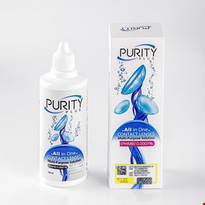 مایع لنز پیوریتی پلاس Purity Plus مدل All in One حجم 120 میل